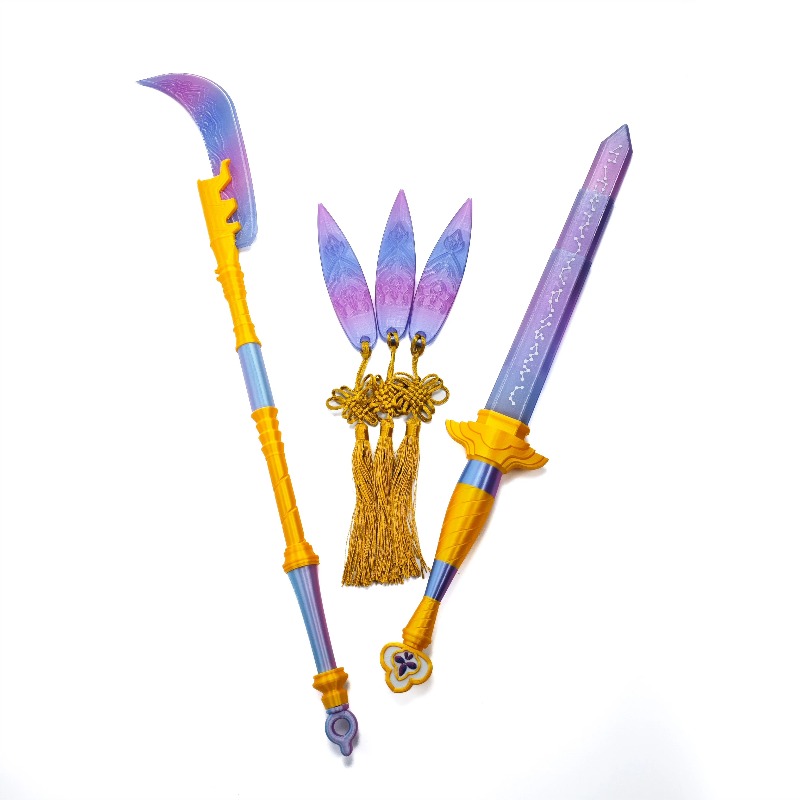 Cosplay Prop Dagger - ดาบสุดฮอตพร้อมชุดเครื่องแต่งกาย ดาบสำหรับสวมบทบาท อุปกรณ์คอสเพลย์ สำหรับผู้หญิงและผู้ชาย อุปกรณ์เสริมสำหรับชุดฮาโลวีนและงานคาร์นิวัล ชุดมีดยาว