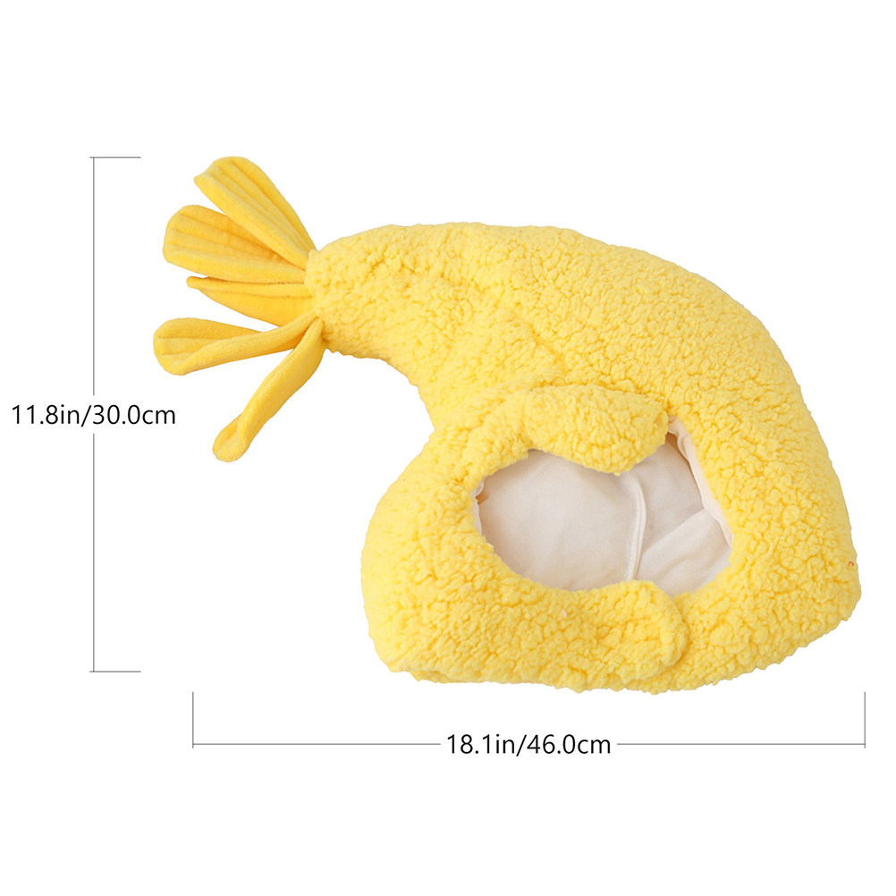 หมวกกุ้งทอด 1 ชิ้น แฟชั่น ประณ - Easy Cosplay Prop บทวิจารณ์และราคา