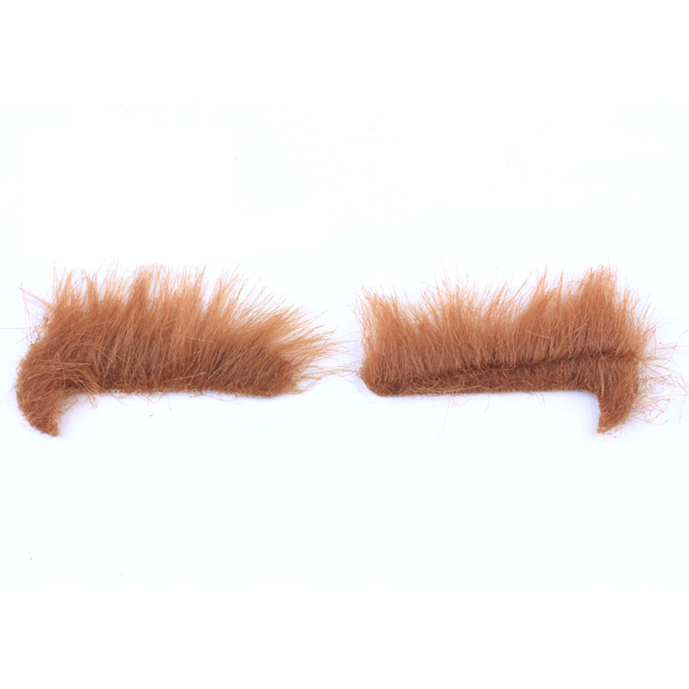 3 ชิ้น คิ้วปลอมฮาโลวีน วัสดุผ้ - Easy Cosplay Prop บทวิจารณ์และราคา